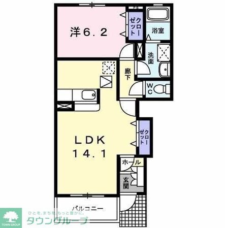 ベル・ル・ジャルダン IIの物件間取画像